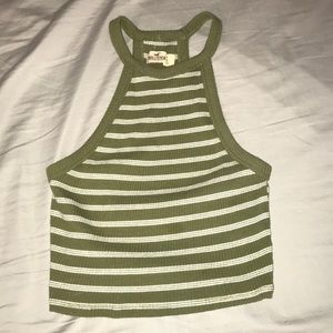 Hollister striped crop top #NWOT #Hollister